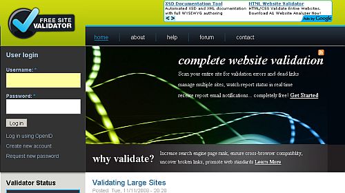 Free Site Validator